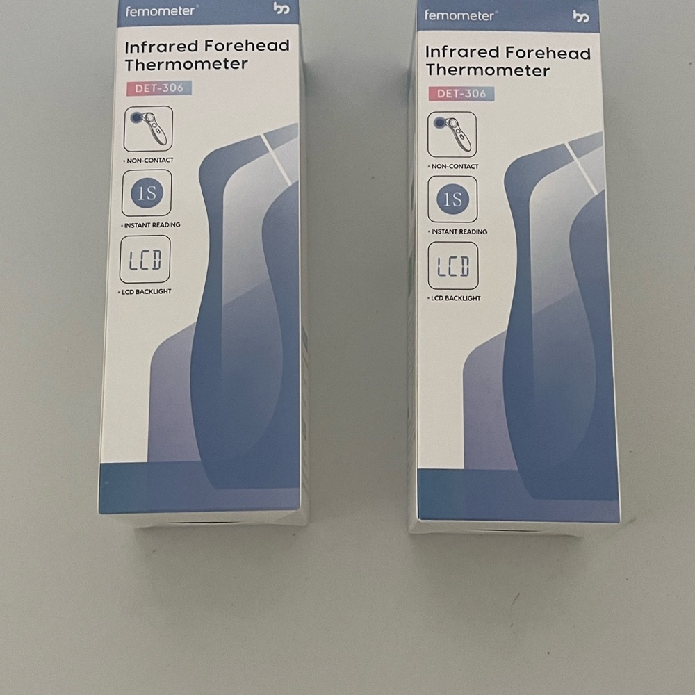 Infrared Forehead Thermometers lot of 2 BRAND NEW